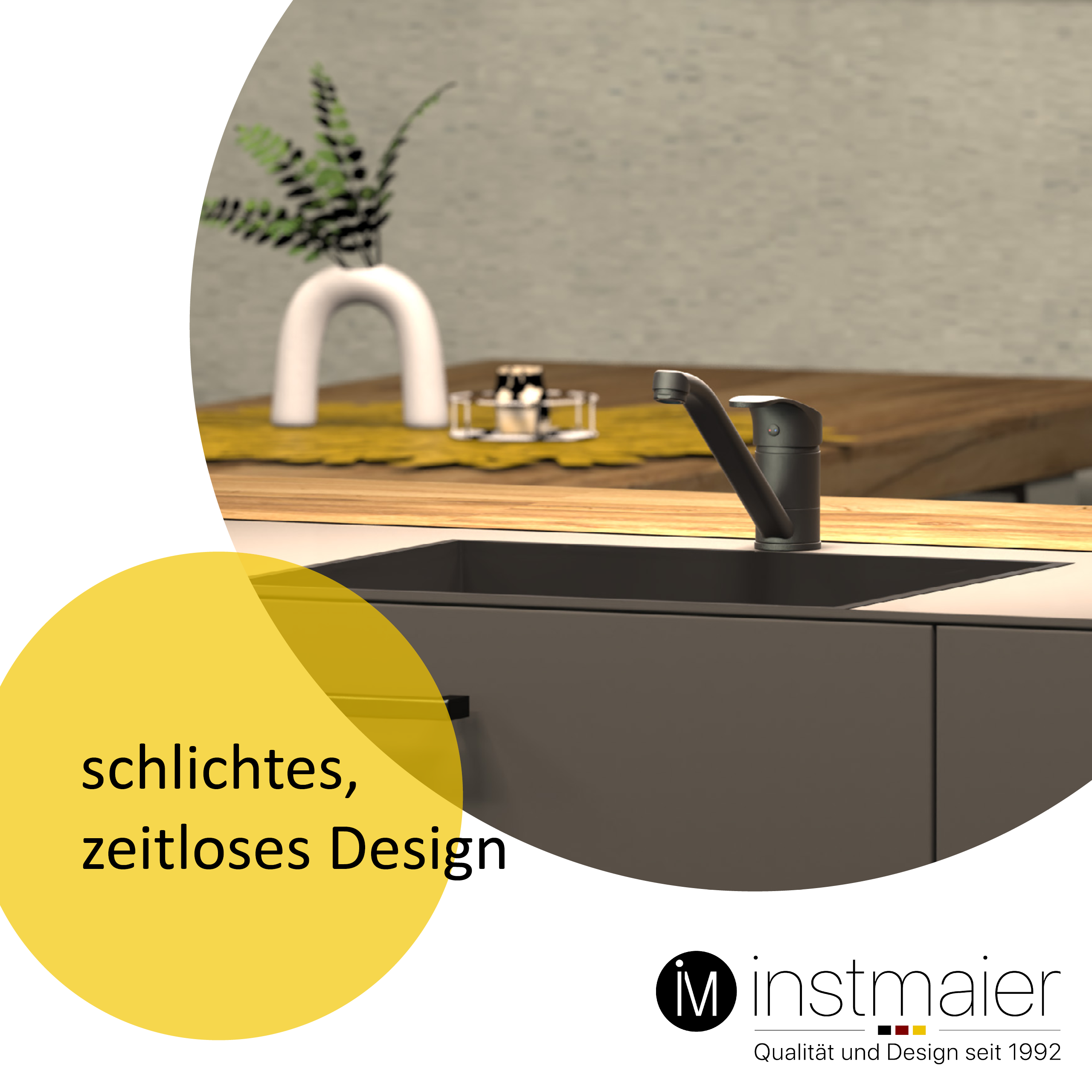 Armatur Spültisch Wasserhahn Küche Küchenarmatur Hochdruck und Niederdruck