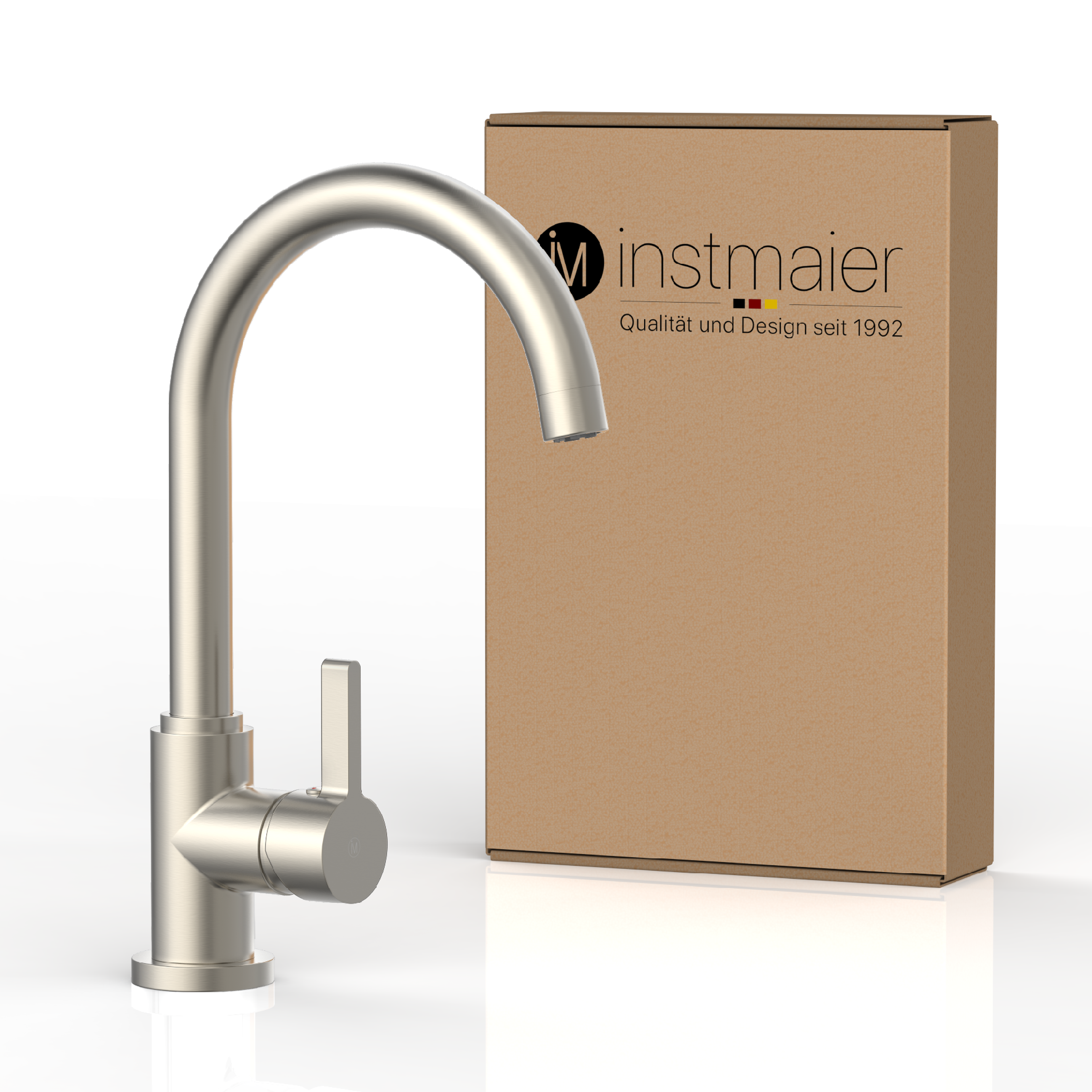 Küchenarmatur Hochdruck und Niederdruck Wasserhahn Küche Spültischarmatur