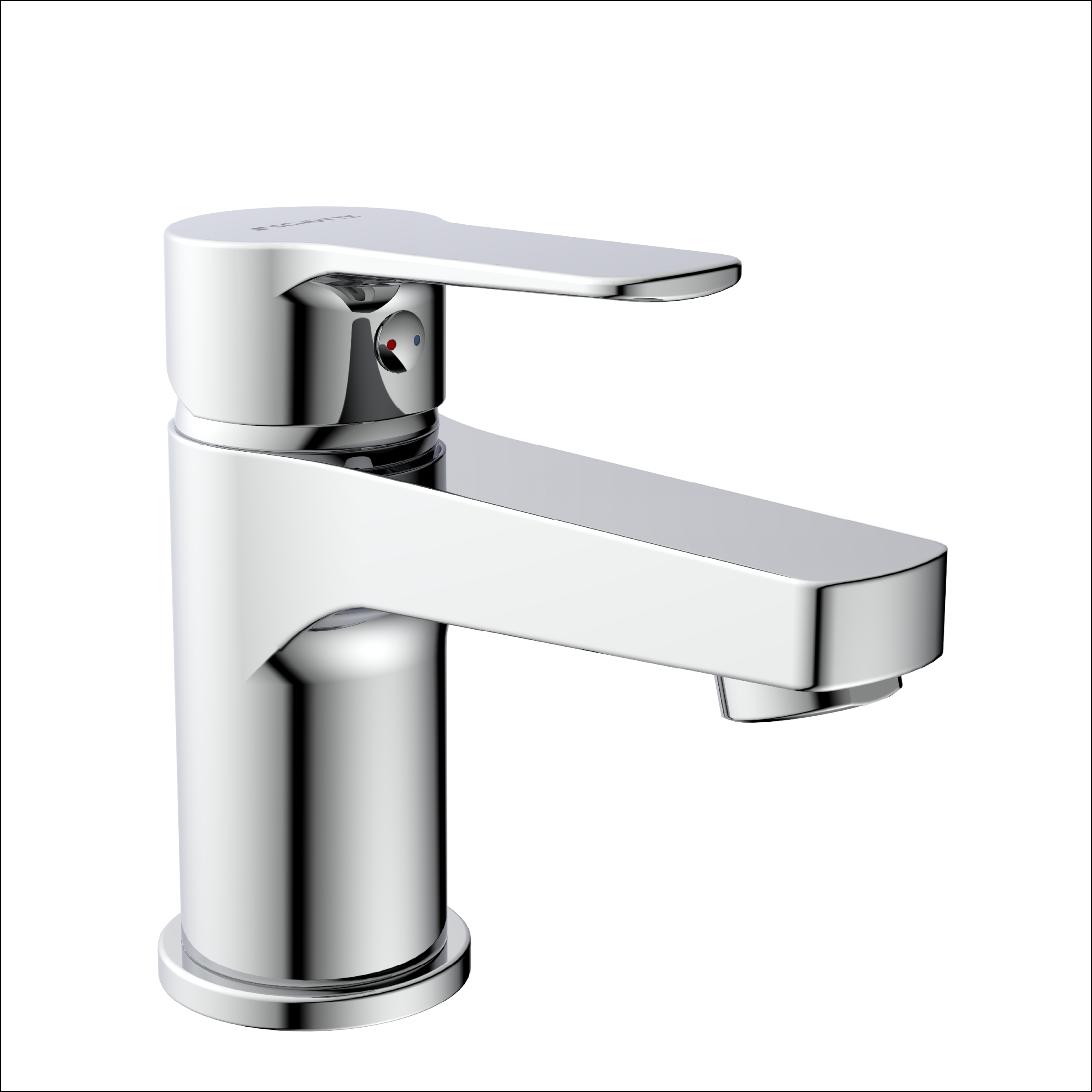 Waschtischarmatur Wasserhahn Bad Einhand Mischbatterie Stehend Chrom