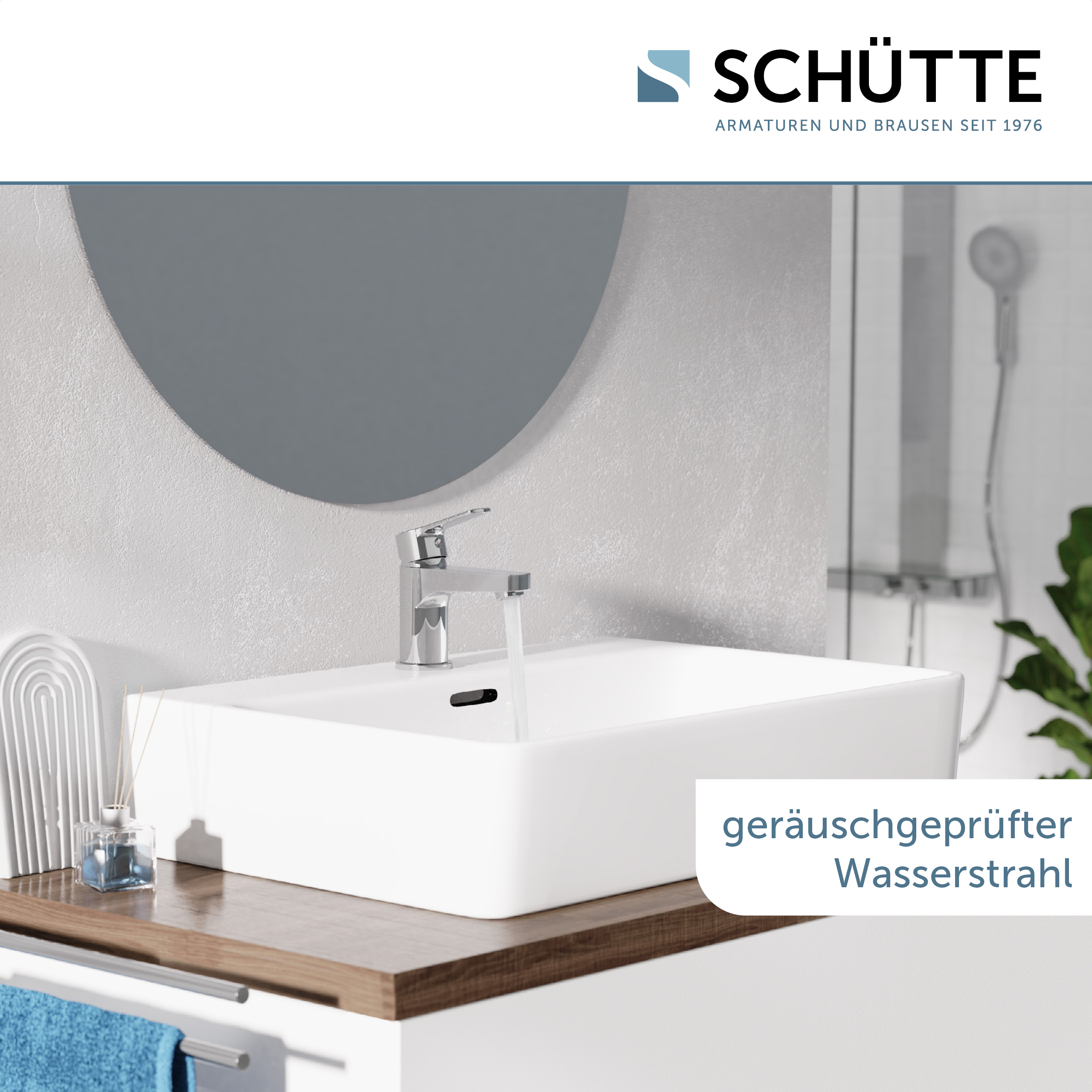 Waschtischarmatur Wasserhahn Bad Einhand Mischbatterie Stehend Chrom