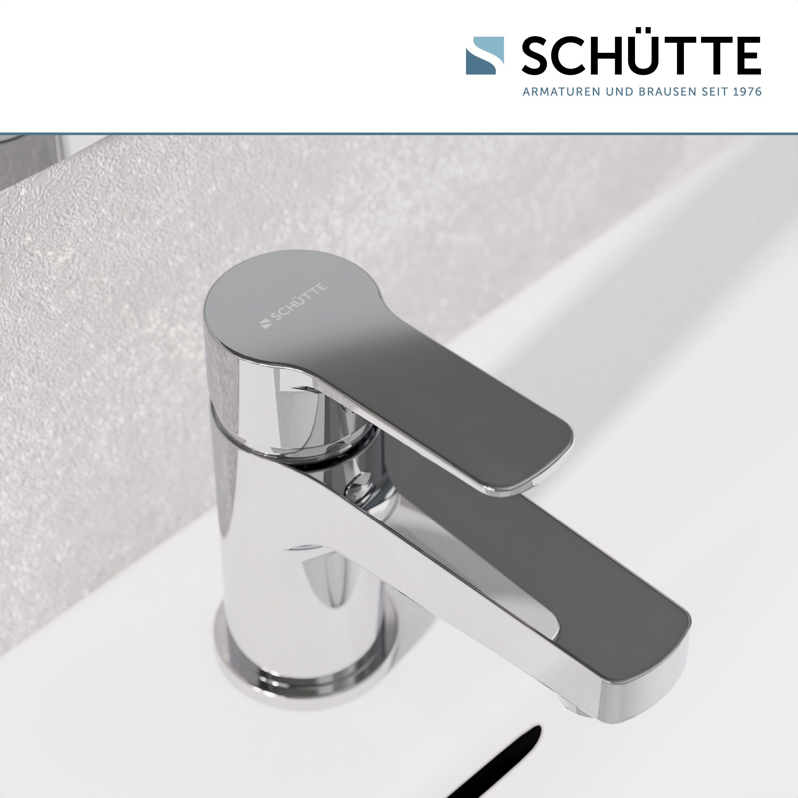 Waschtischarmatur Wasserhahn Bad Einhand Mischbatterie Stehend Chrom