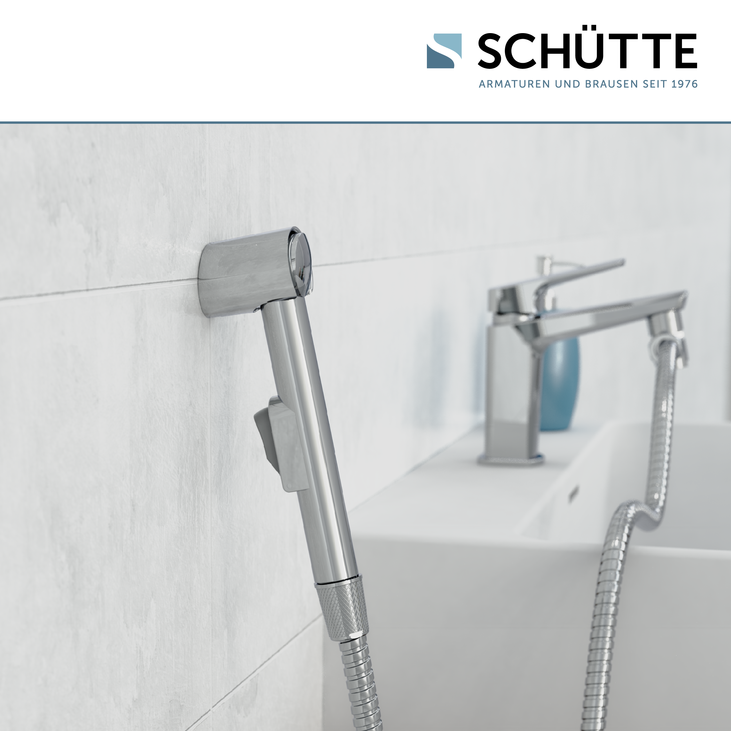 Bidet Brause Waschbeckenbrause Duschbrause Handbrause mit Schlauch Set