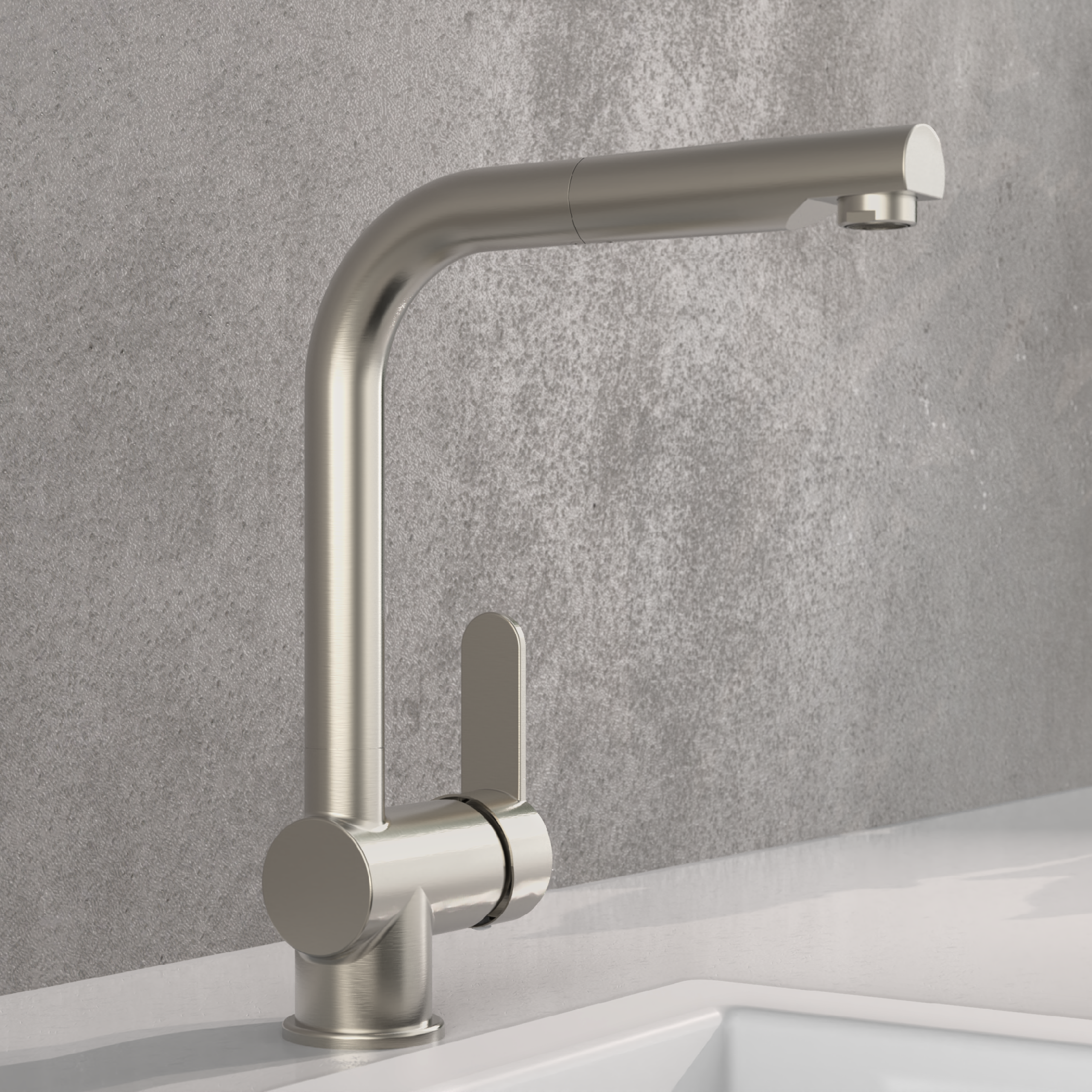 Schütte London Wasserhahn Küche herausziehbar energiesparend360 schwenkbar
